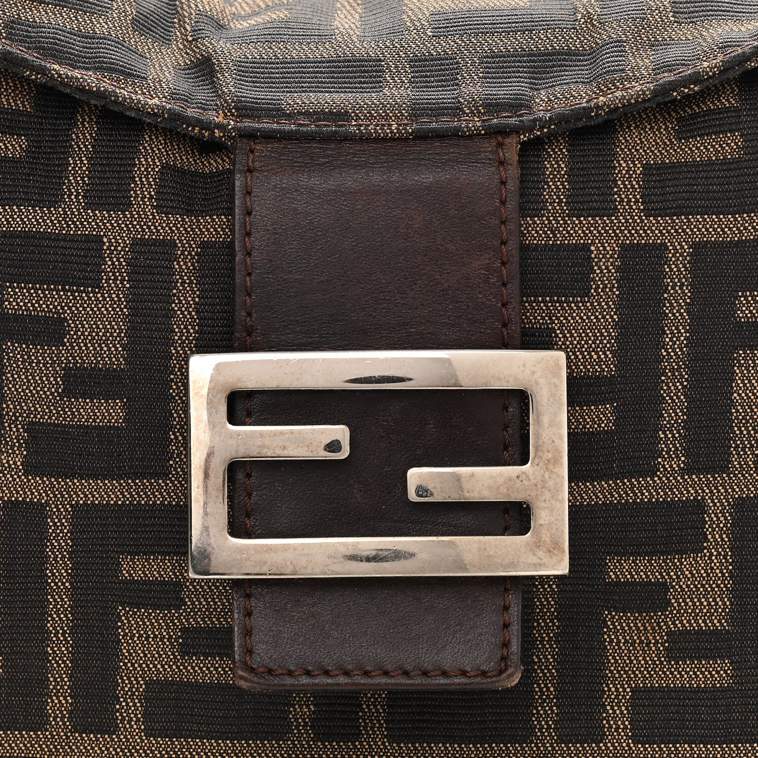 Fendi Zucca Baguette Brown 7 of 10