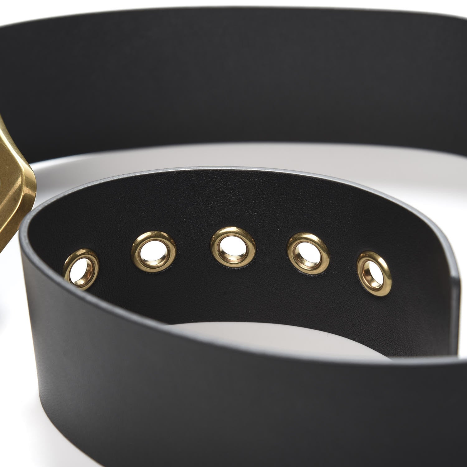 Christian Dior Calfskin Diorquake Belt 80 Black 6 of 6