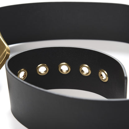 Christian Dior Calfskin Diorquake Belt 80 Black 6 of 6