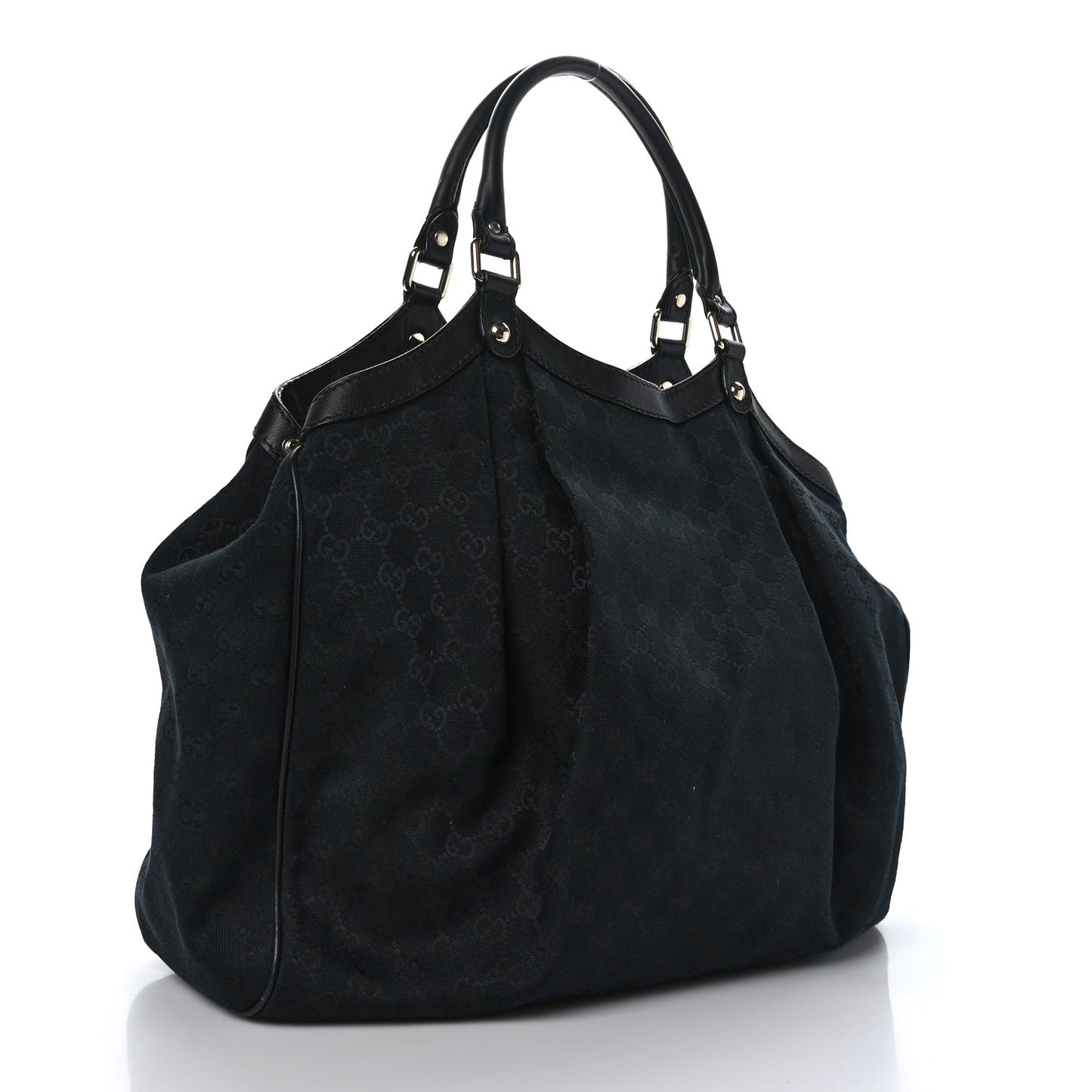 Monogram Large Sukey Black