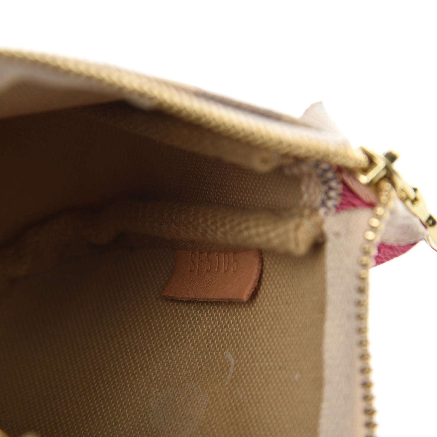 Damier Azur 2015 Christmas Animation Mini Pochette Accessories