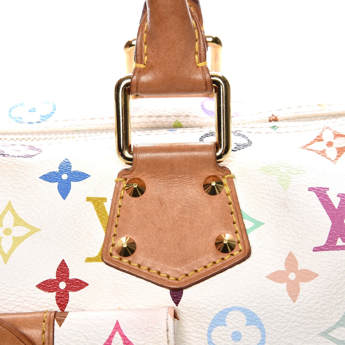 Monogram Multicolor Speedy 30 White