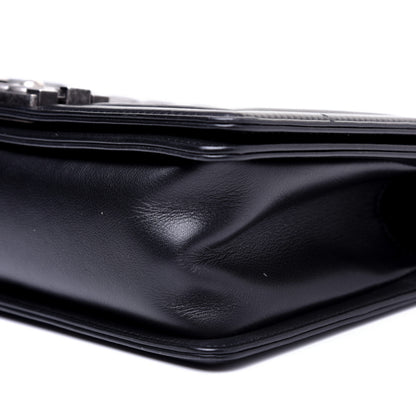 Chanel Calfskin Quilted Medium Boy Flap Black 7 of 14