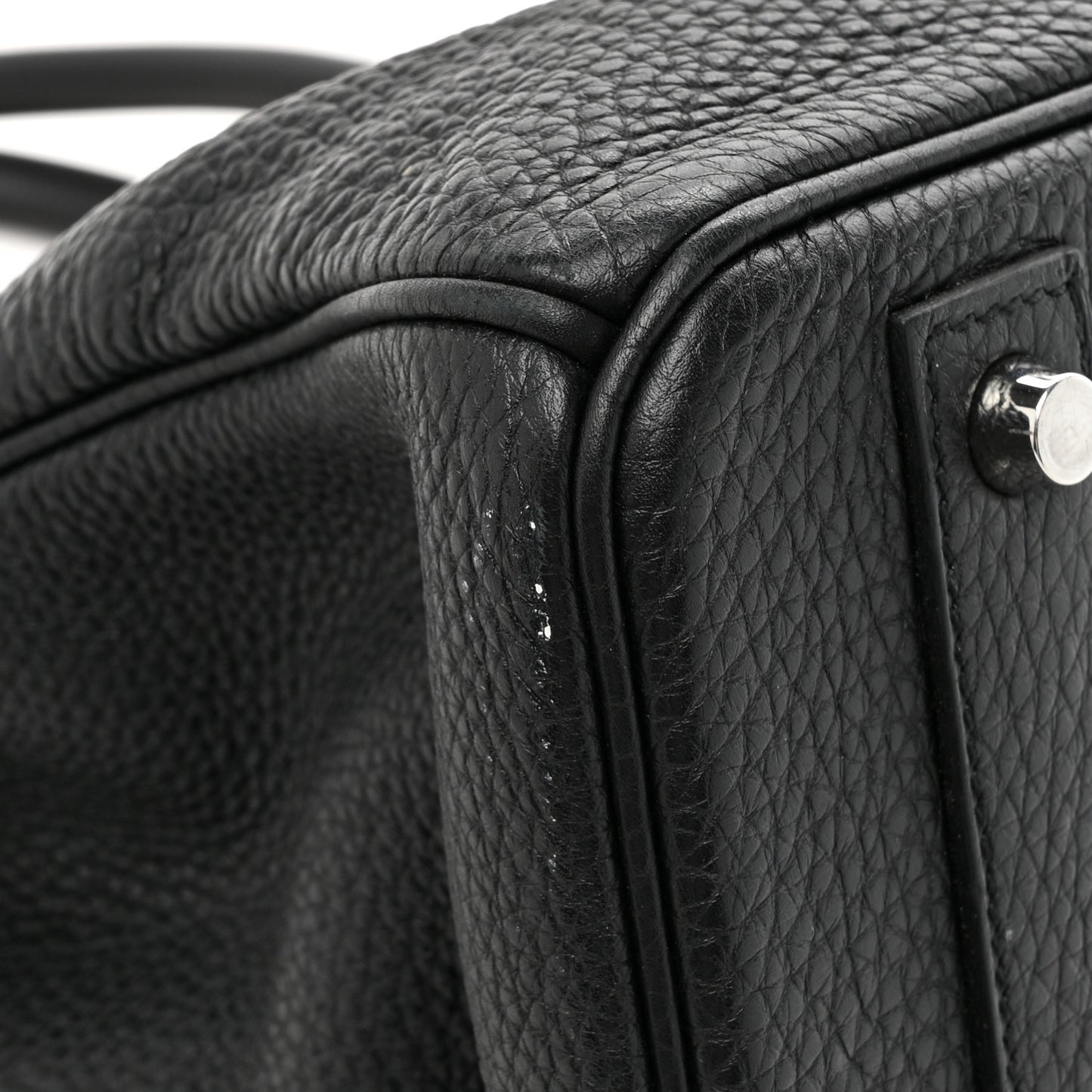 Taurillon Clemence Birkin 40 Black