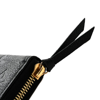 Louis Vuitton Empreinte Clemence Wallet Black 9 of 10