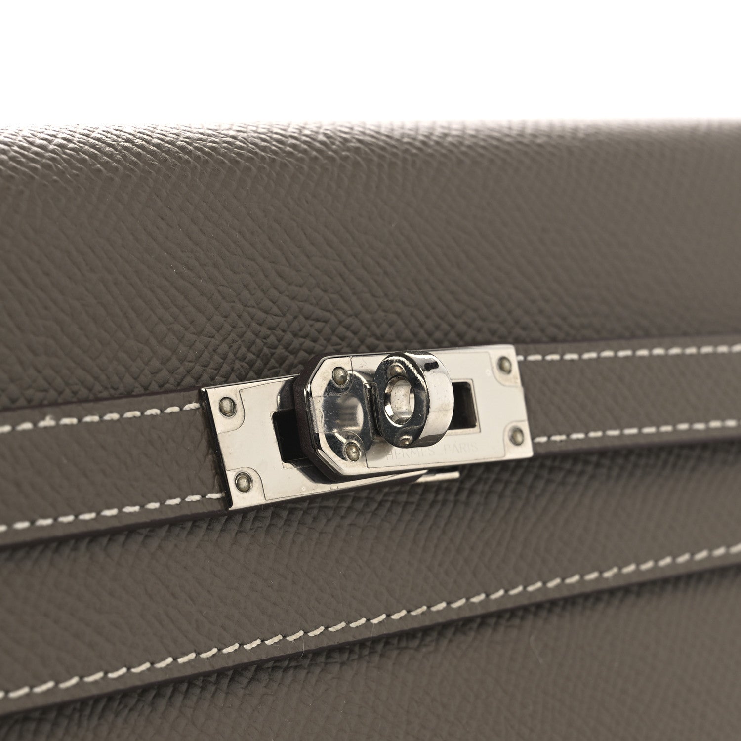 Hermes Epsom Kelly Longue Wallet Etoupe 10 of 11