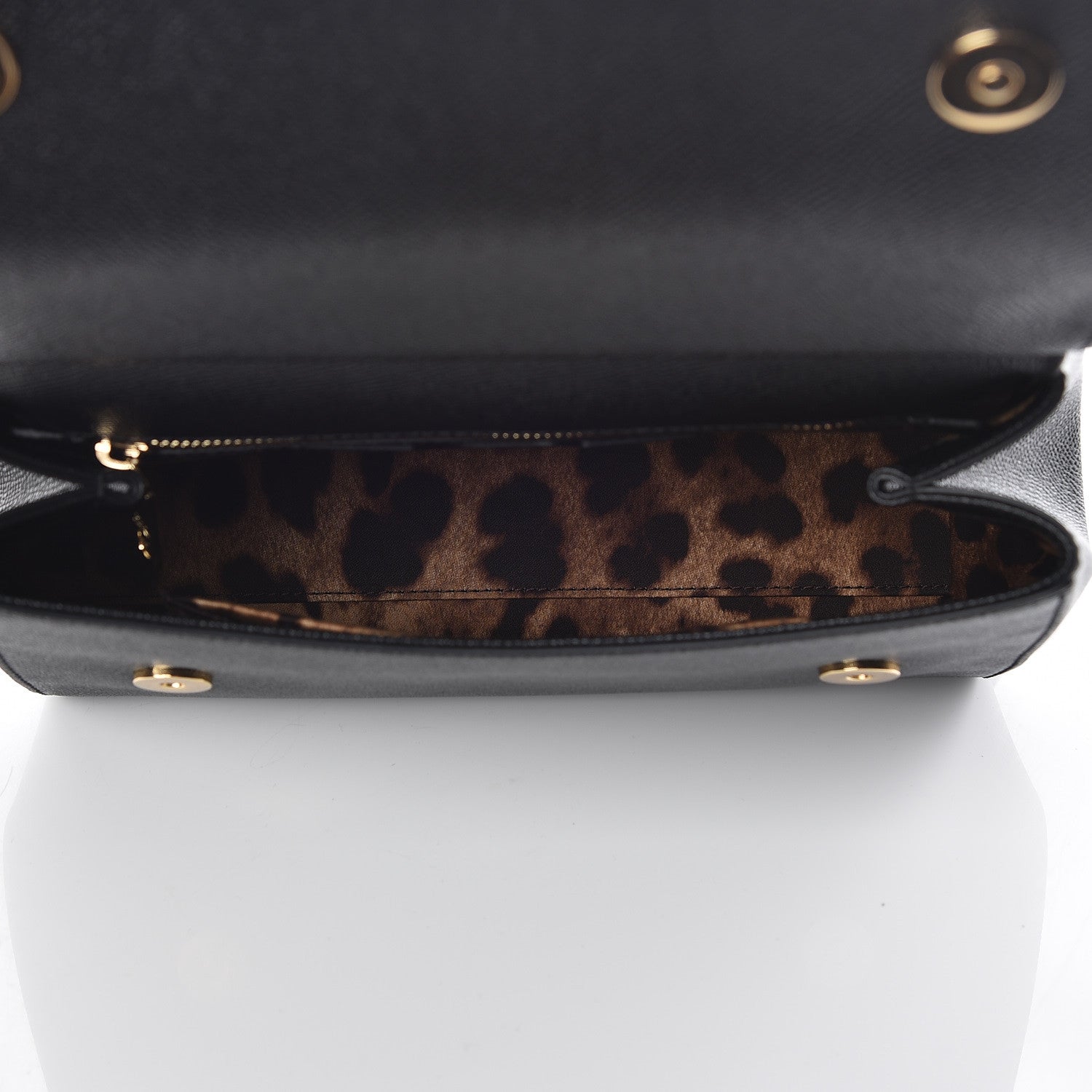 Dolce & Gabbana Dauphine Medium Miss Sicily Satchel Black 6 of 9