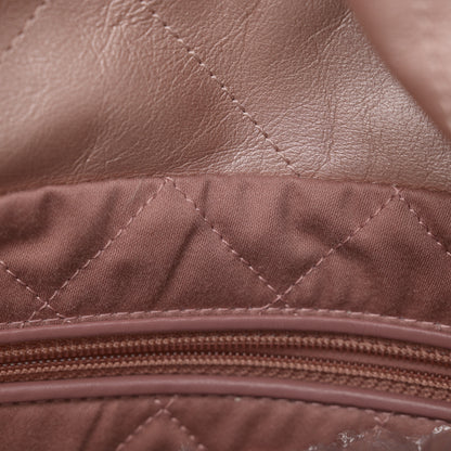 Chanel Metallic Calfskin Quilted Small Chanel 22 Pink 12 of 12