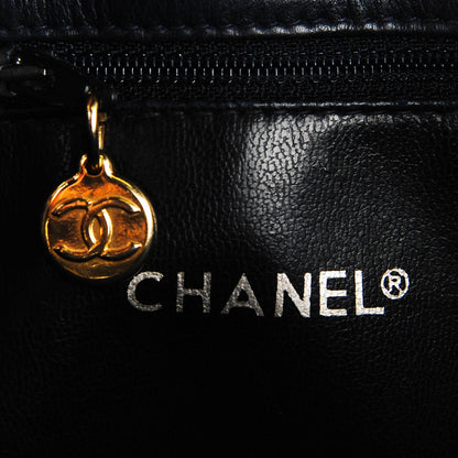 Chanel Lambskin Shoulder Bag Navy 7 of 7