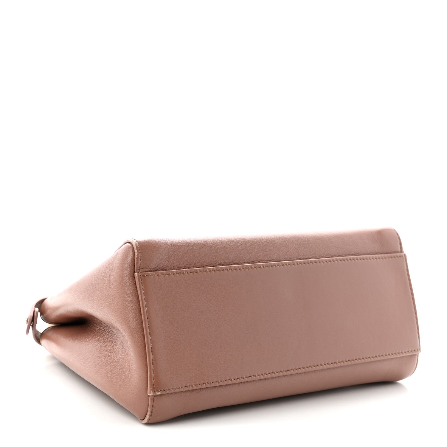Fendi Nappa Colorblock Mini Peekaboo Iconic Satchel English Rose Plaster Oxigen 4 of 11