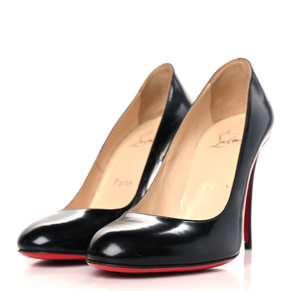 Christian Louboutin Patent Fifille 100 Pumps 37 Black 3 of 8