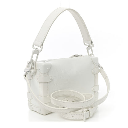 Louis Vuitton Calfskin Side Trunk PM Off White 3 of 9