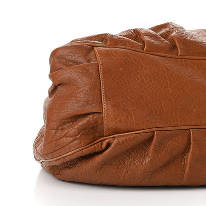 Fendi Crinkled Lambskin Mia Tote Naturale 7 of 10