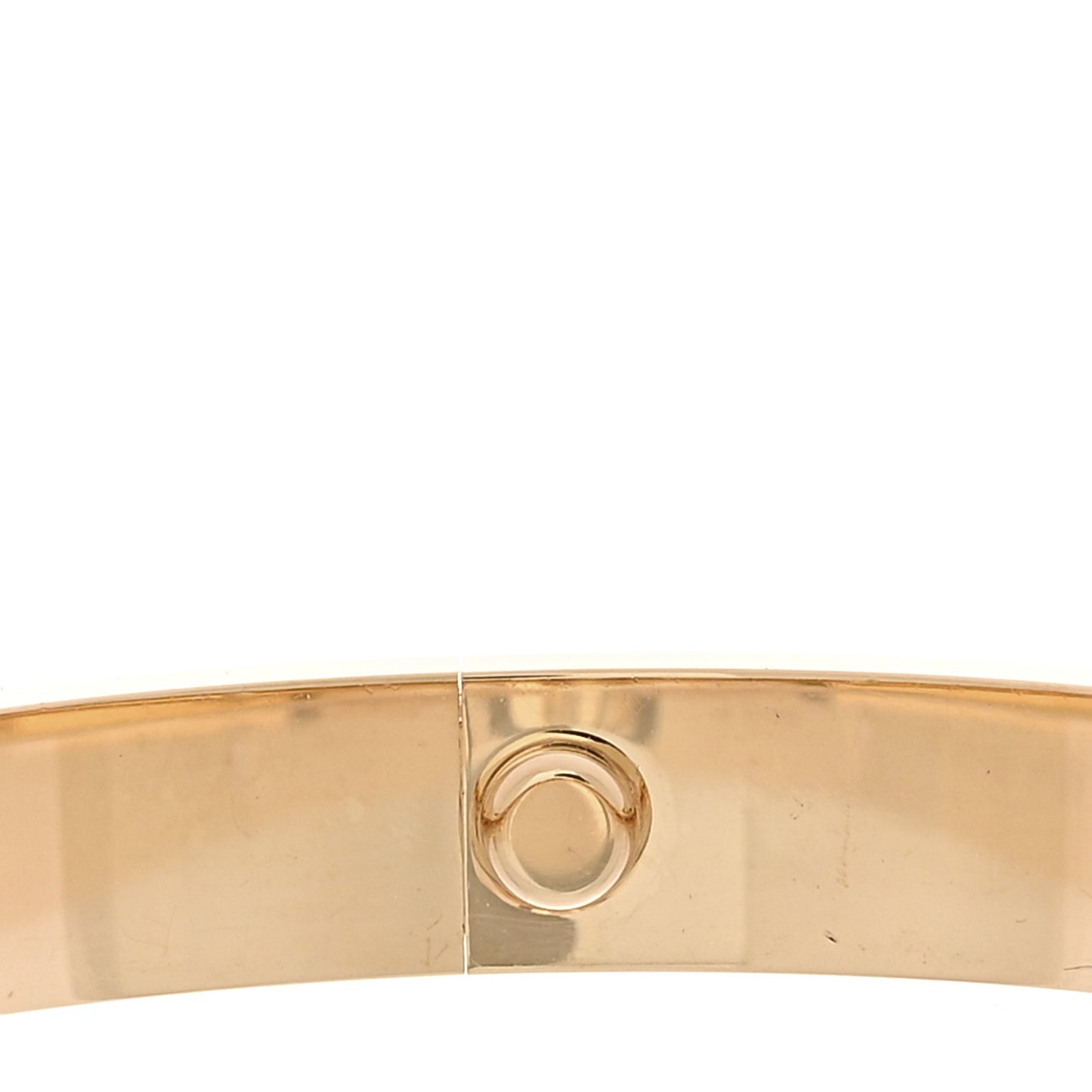 18K Yellow Gold 4 Diamond LOVE Bracelet 16