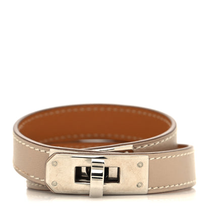 Hermes Swift Kelly Double Tour Bracelet S Trench 1 of 5