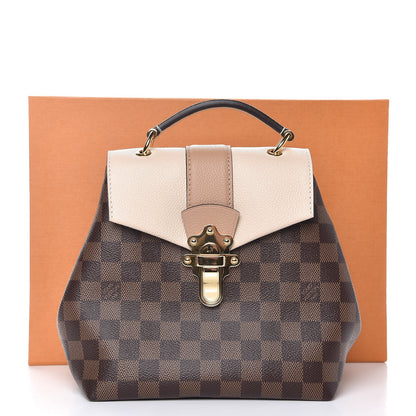 Louis Vuitton Damier Ebene Clapton Backpack Creme 8 of 8