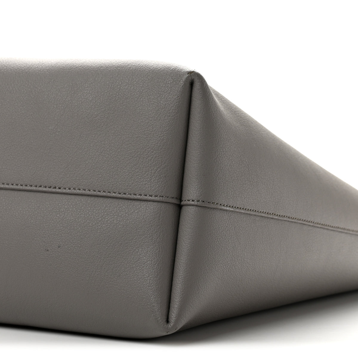 Calfskin Large Shopping Tote Granite