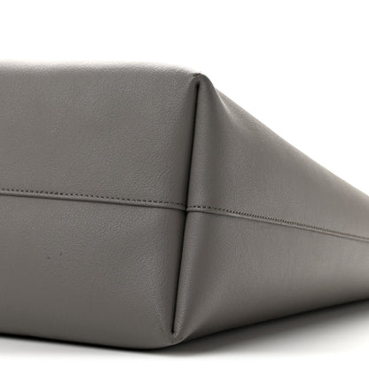 Saint Laurent Calfskin Large Shopping Tote Granite 11 of 13