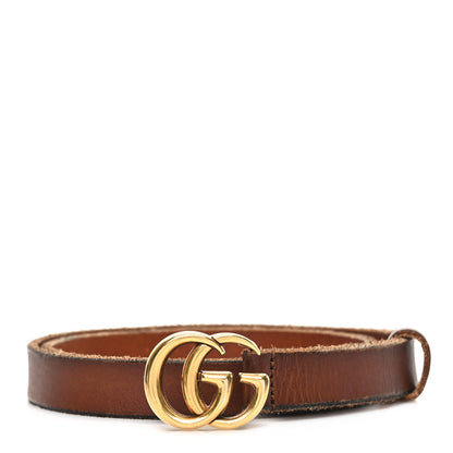 Gucci Faded Calfskin Double G 20mm Belt 75 30 Cuir 1 of 5