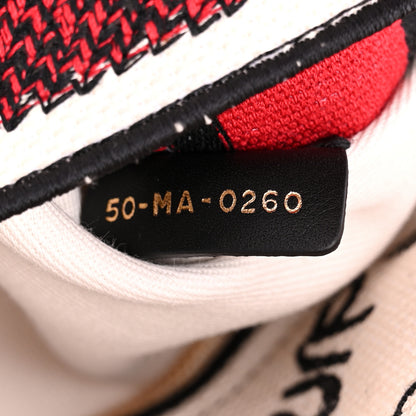 Christian Dior Canvas Medium DiorAmour Graffiti Lady D-Lite Latte 7 of 12