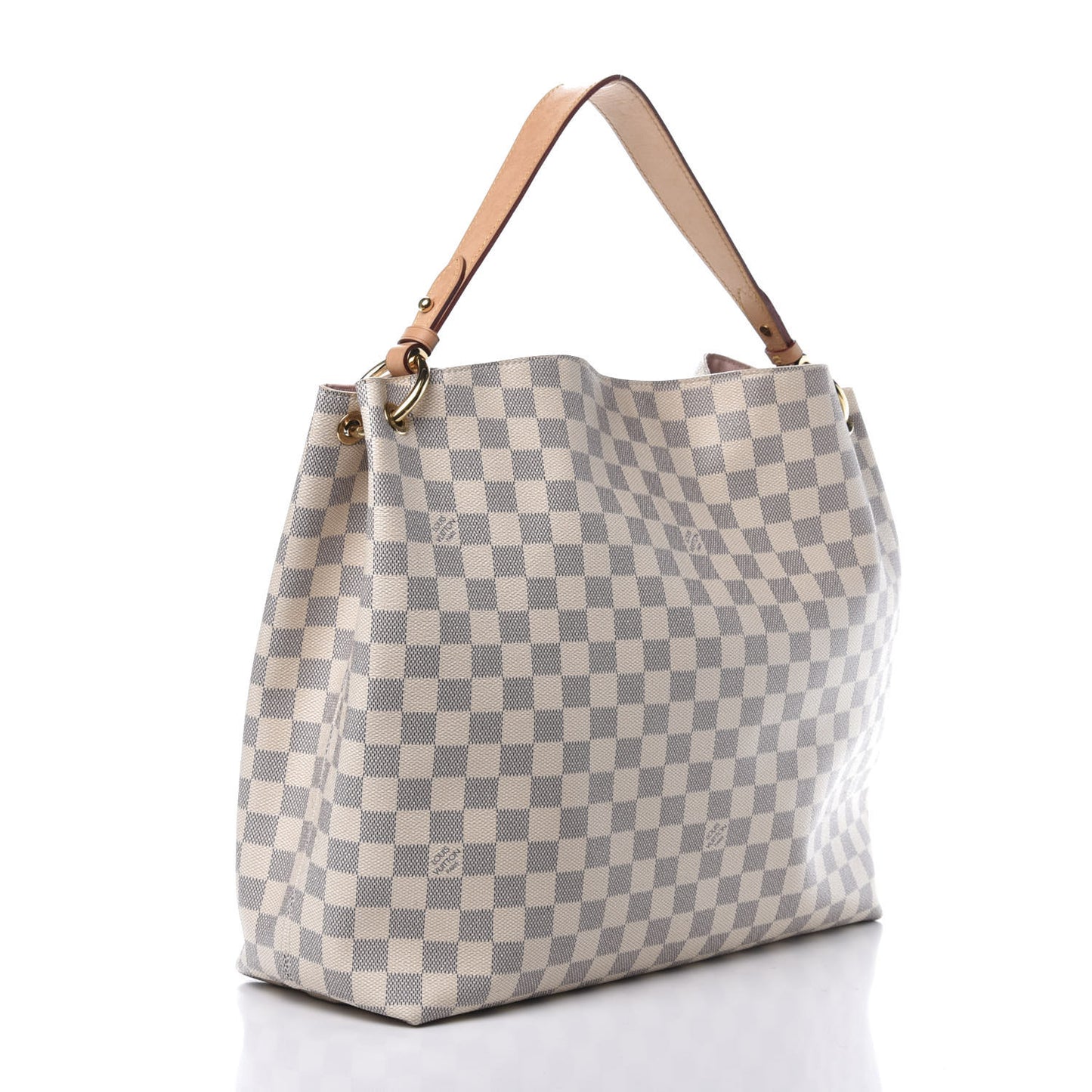 Damier Azur Graceful MM Rose Ballerine