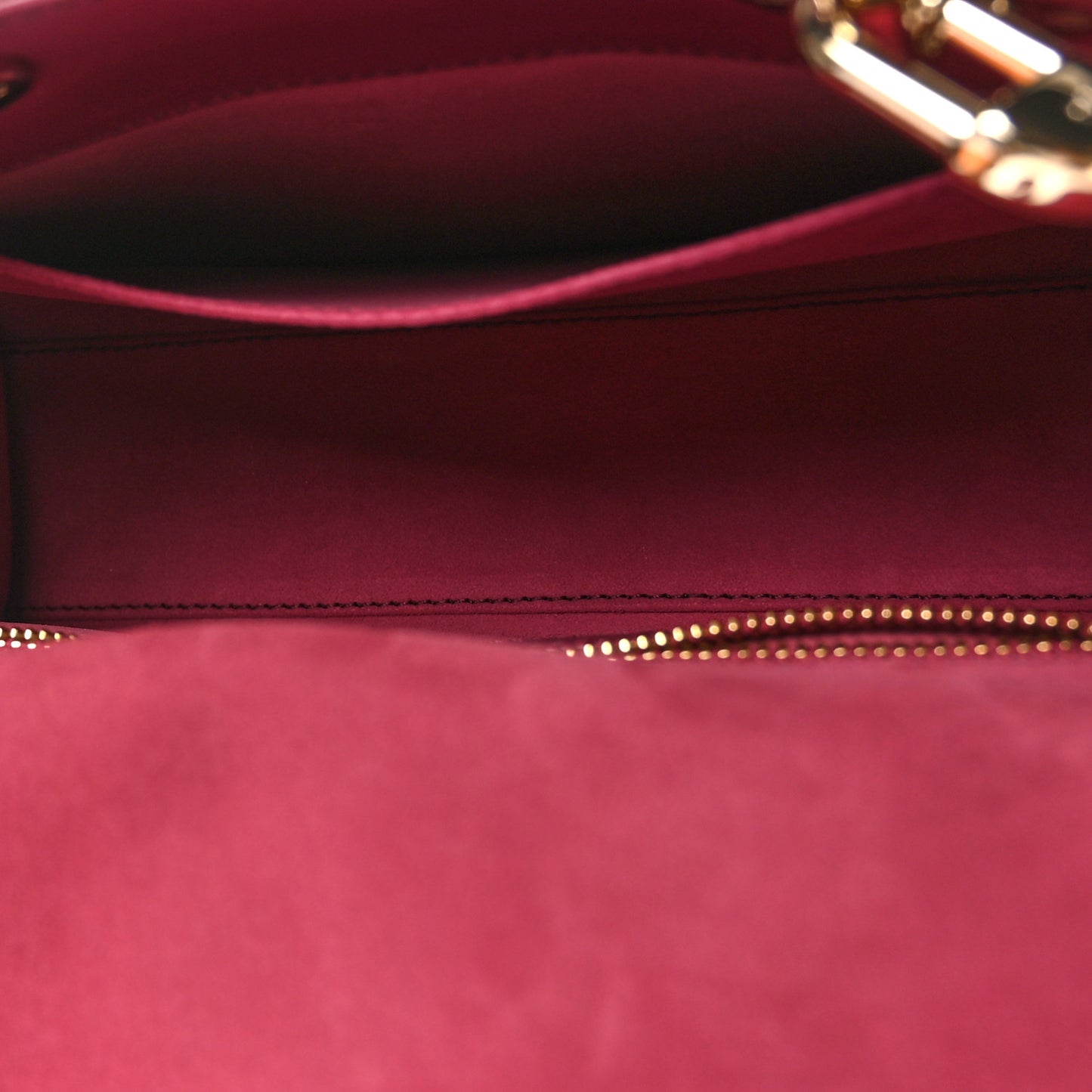 Lambskin Cannage Small My Lady ABCDior Burgundy