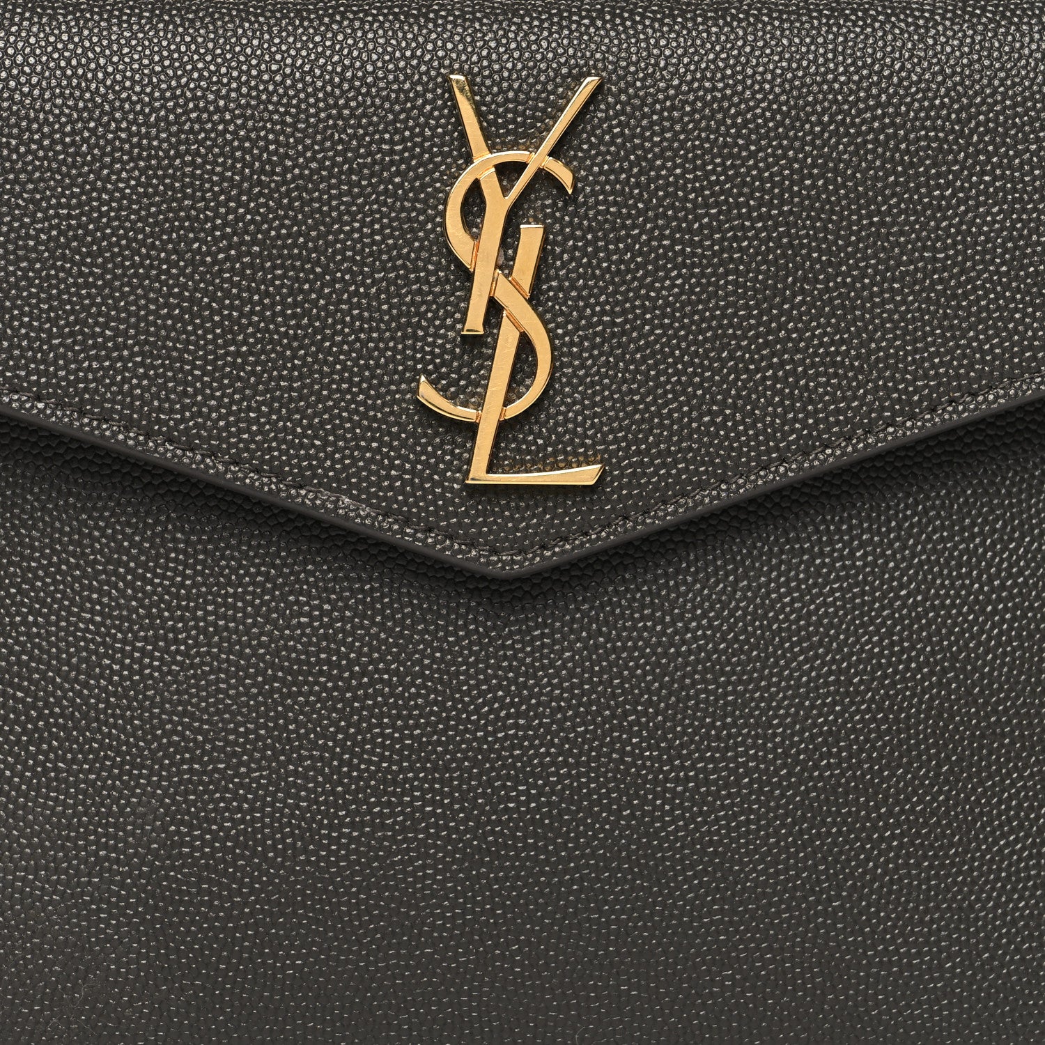 Saint Laurent Grain De Poudre Uptown Baby Pouch Pebble 7 of 10