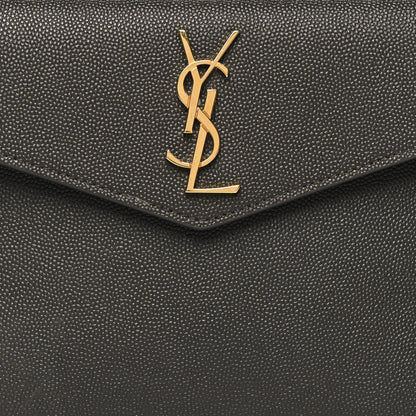 Saint Laurent Grain De Poudre Uptown Baby Pouch Pebble 7 of 10