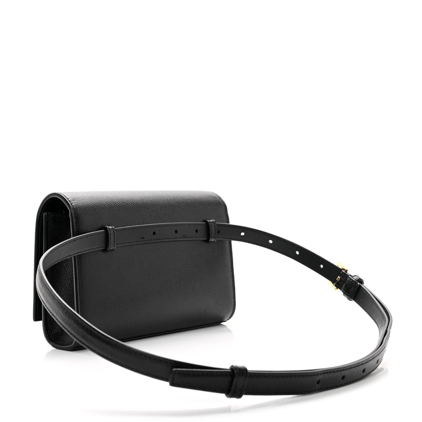 Grain De Poudre Monogram Kate Belt Bag Black