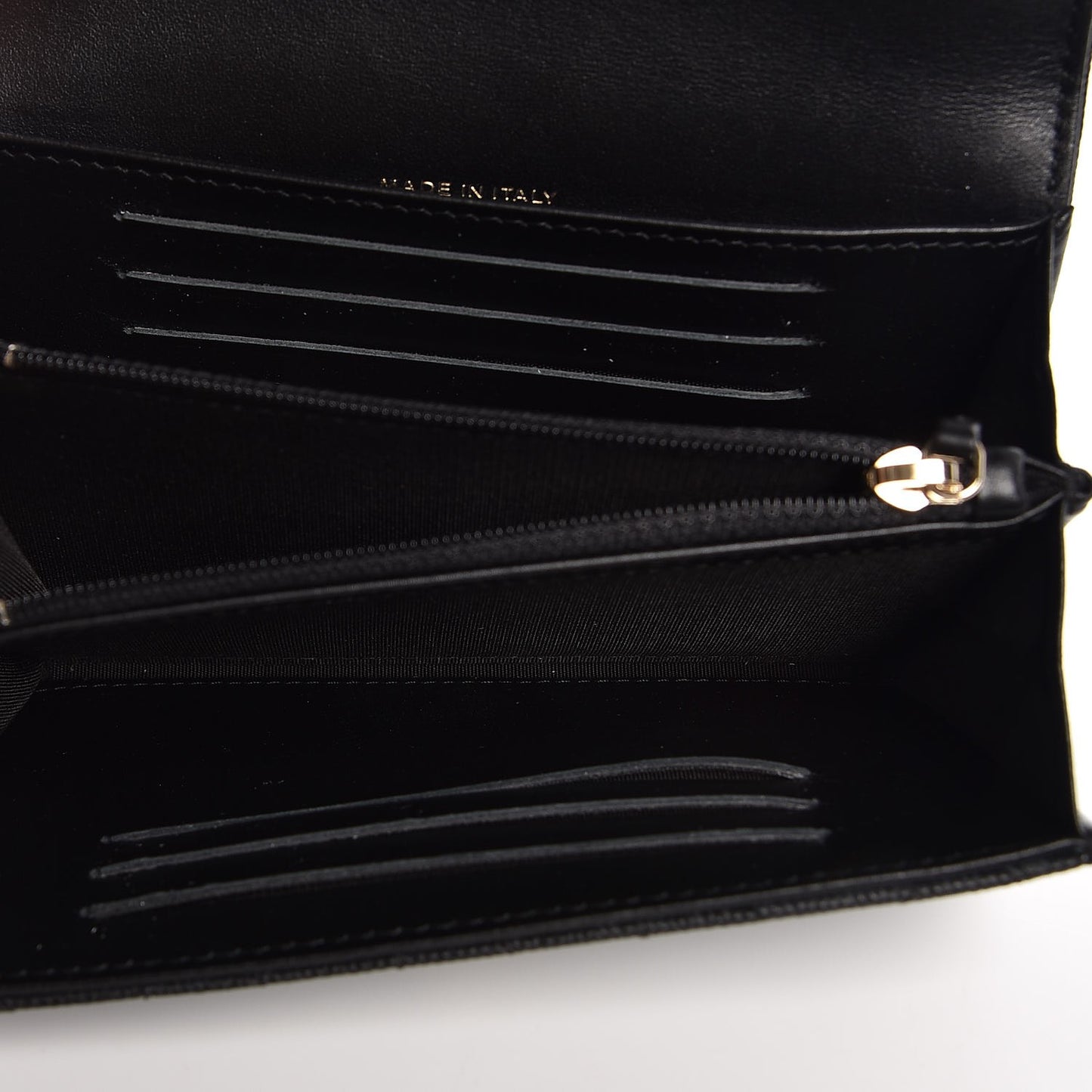 Caviar Quilted Medium Boy Flap Wallet Black