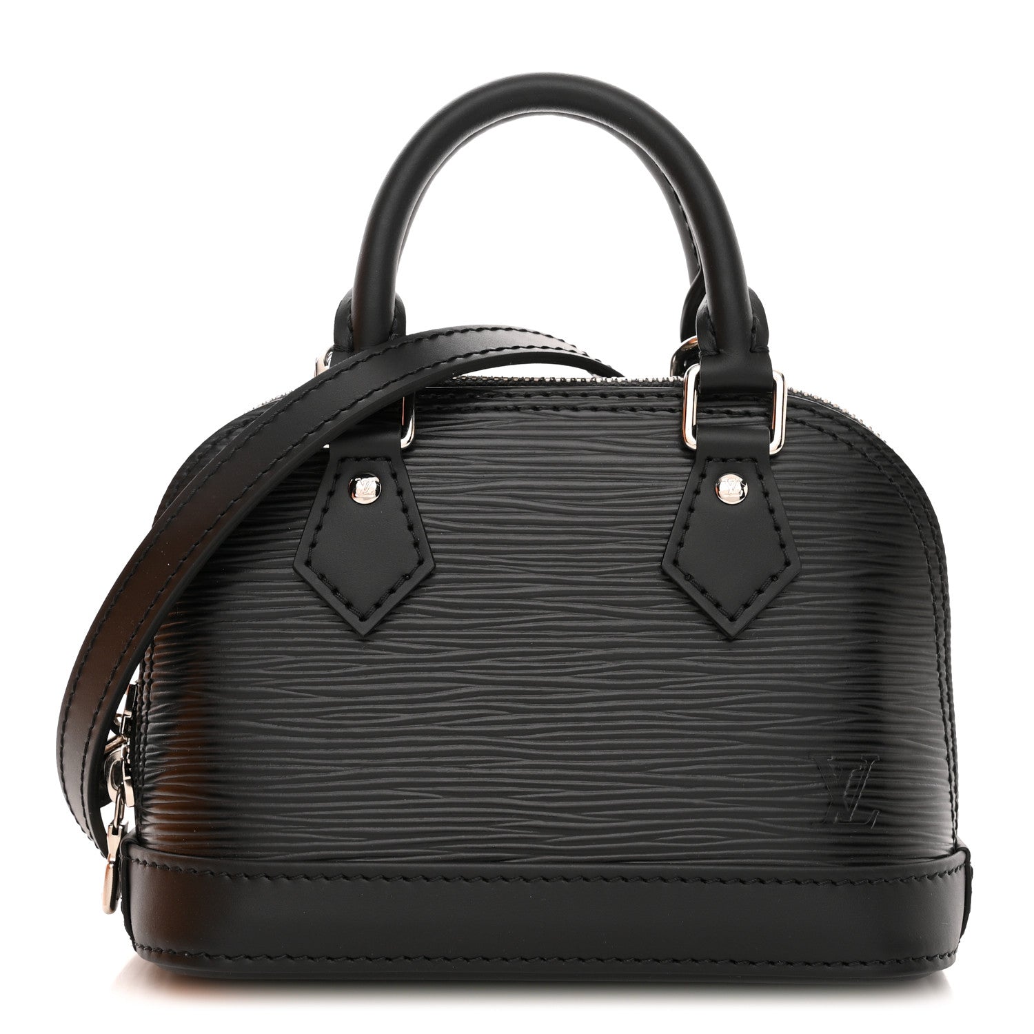 Louis Vuitton Epi Alma Nano Black 1 of 9