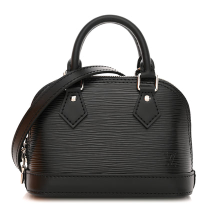 Louis Vuitton Epi Alma Nano Black 1 of 9