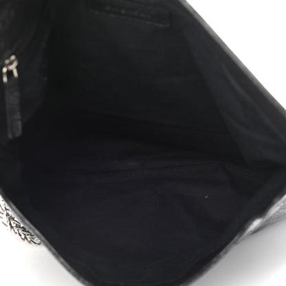 Givenchy Crinkled Patent Envelope Folded Clutch Black 5 of 13