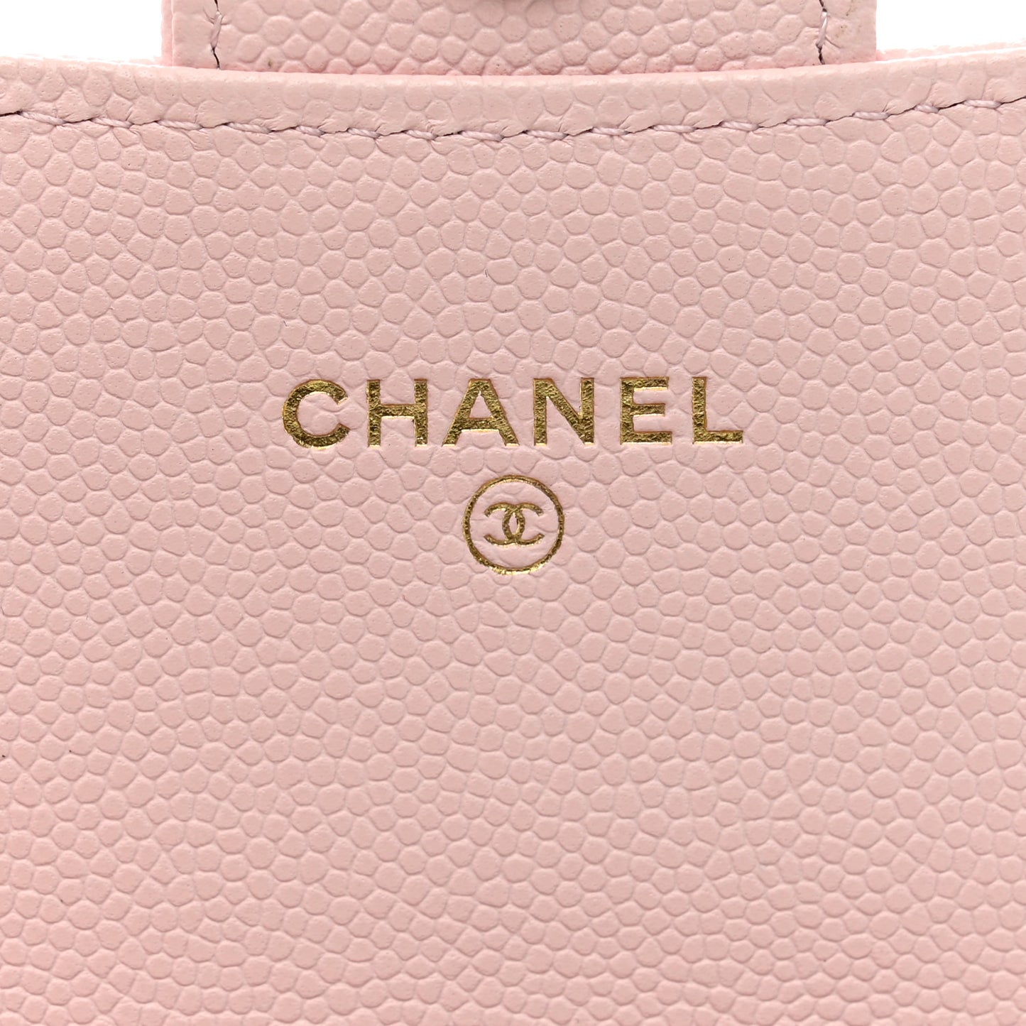 Caviar Quilted Mini Chain Bag Pink