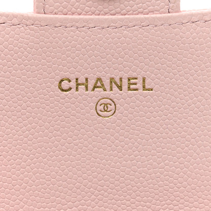 Chanel Caviar Quilted Mini Chain Bag Pink 6 of 9