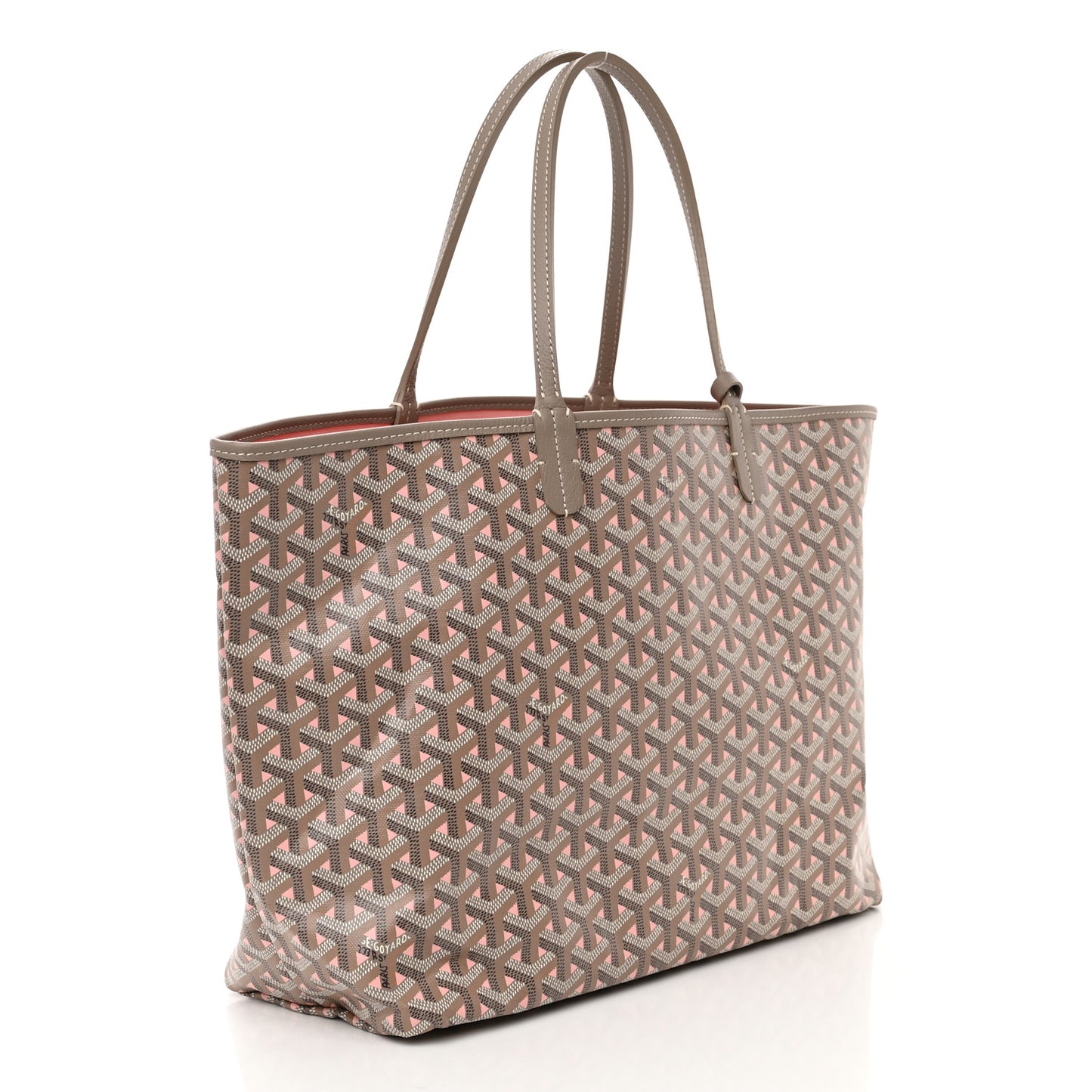 Goyardine Saint Louis Claire Voie PM Grege Powder Pink