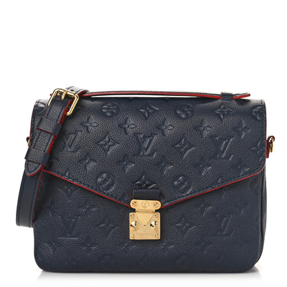 Louis Vuitton Empreinte Pochette Metis Marine Rouge 1 of 9