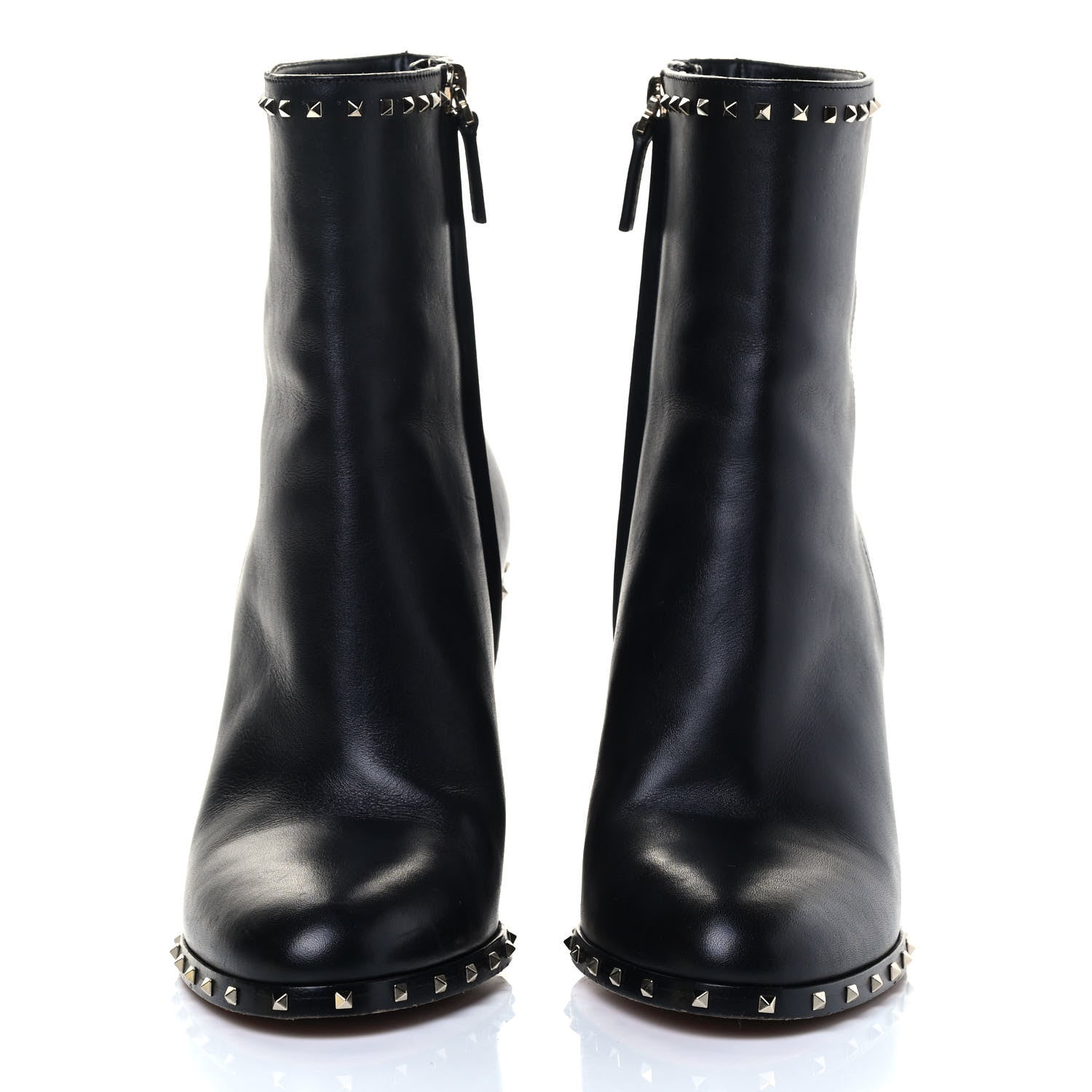 Valentino Garavani Nappa Soul Rockstud 90mm Ankle Boots 36 Black 2 of 7