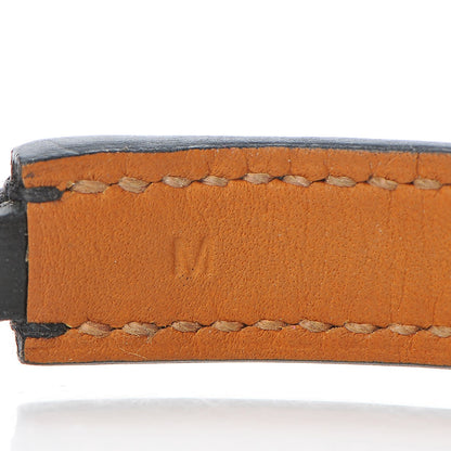 Hermes Chamonix Rivale Double Tour Bracelet M Black 4 of 7