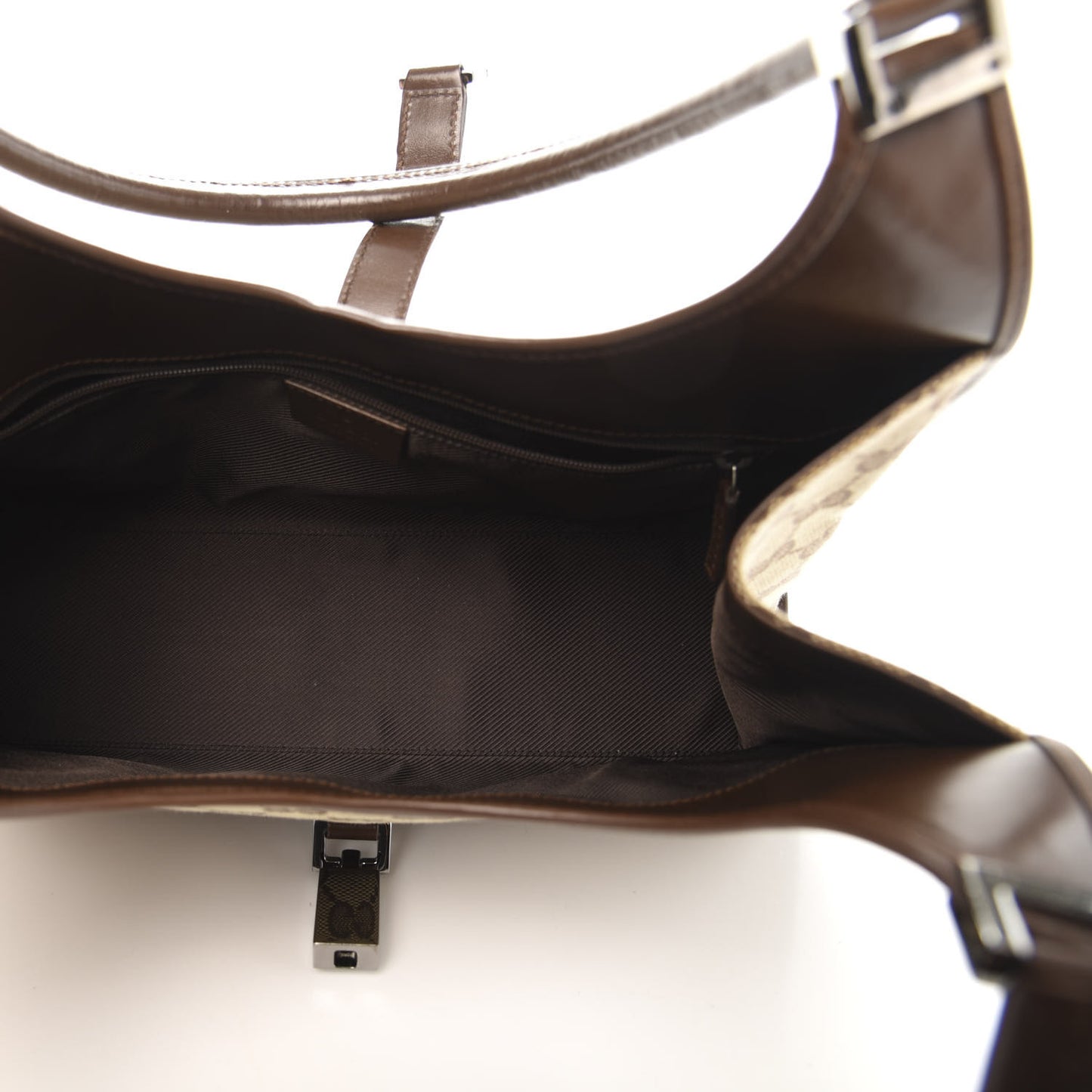 Monogram Medium Bardot Bag Dark Brown