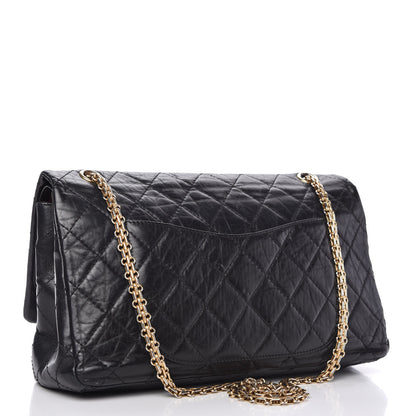 Chanel Aged Calfskin Quilted 2.55 Reissue 227 Flap Black 3 of 11