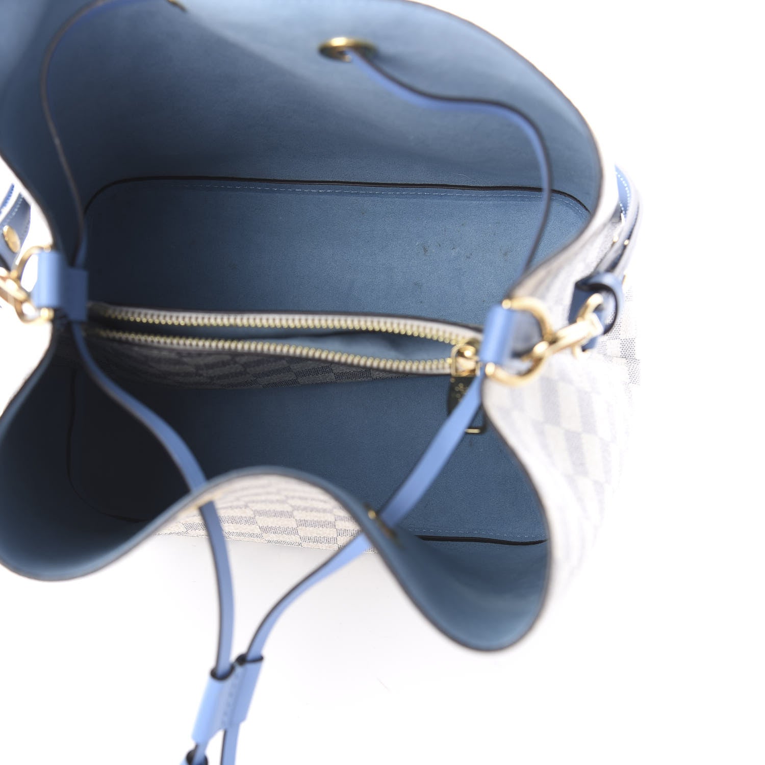 Louis Vuitton Damier Azur Neonoe MM Bleuet 4 of 8