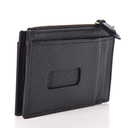 Gucci Dollar Calfskin GG Marmont Coin Case Card Holder Black 3 of 8