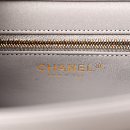 Chanel Caviar Quilted Small Business Affinity Flap Grey 6 of 11