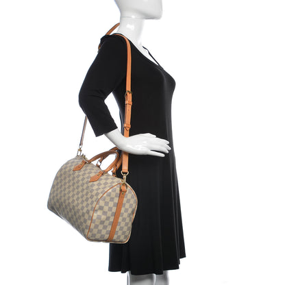 Louis Vuitton Damier Azur Speedy Bandouliere 30 2 of 11
