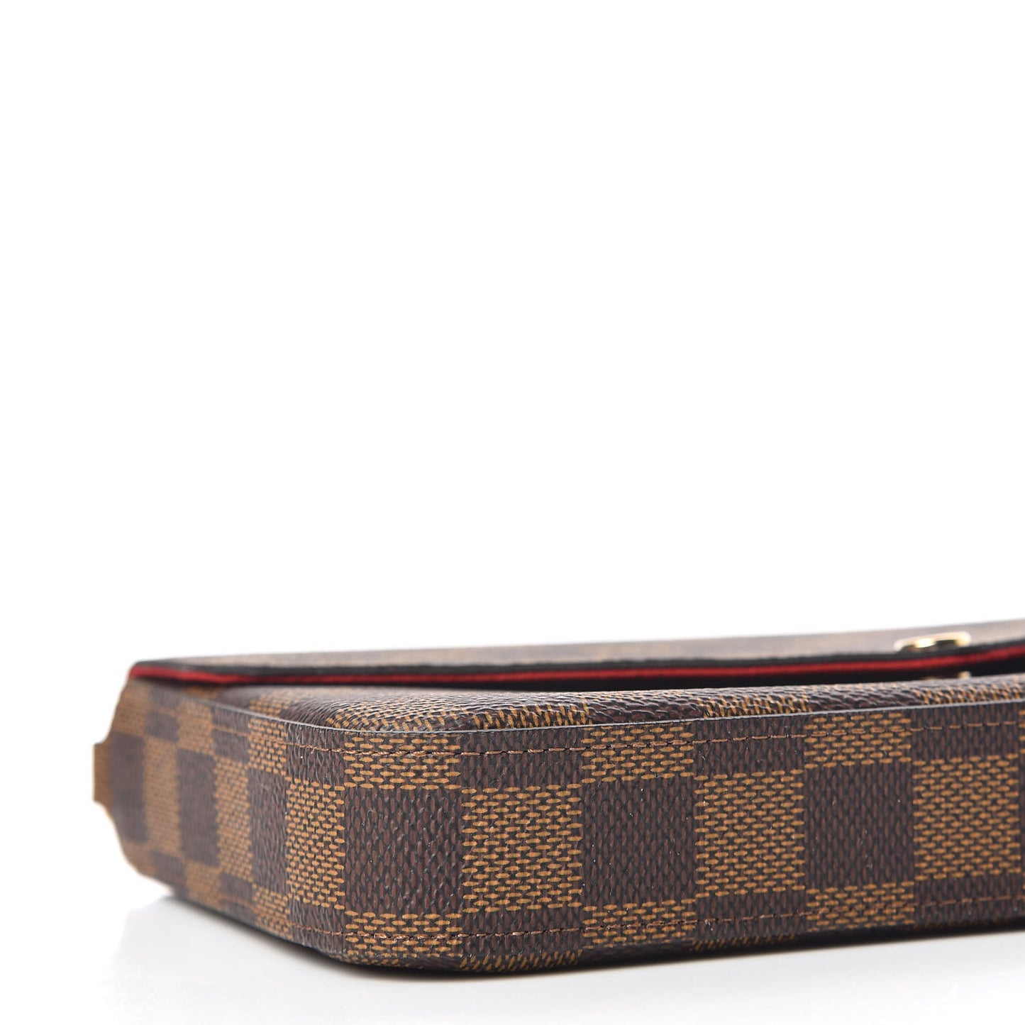 Damier Ebene Pochette Felicie Chain Wallet