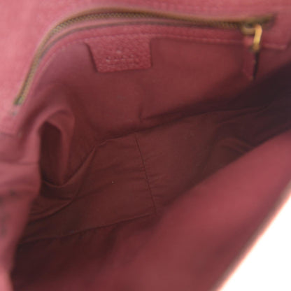 Gucci Monogram Horsebit Chain Flap Bag Fuchsia 7 of 8