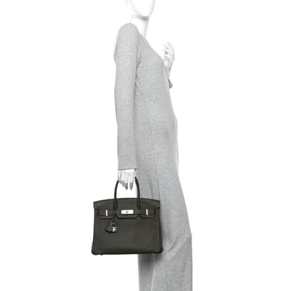Hermes Togo Birkin 30 Vert De Gris 2 of 11