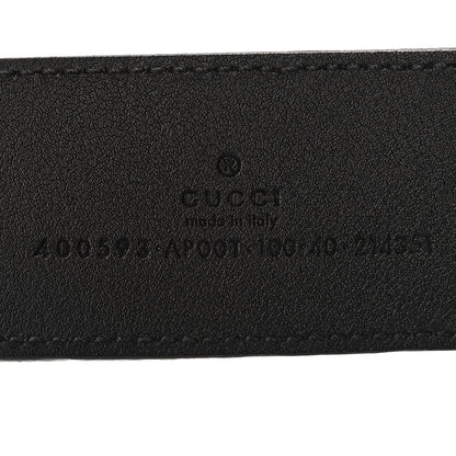 Gucci Calfskin Double G 40mm Belt 100 40 Black 5 of 6