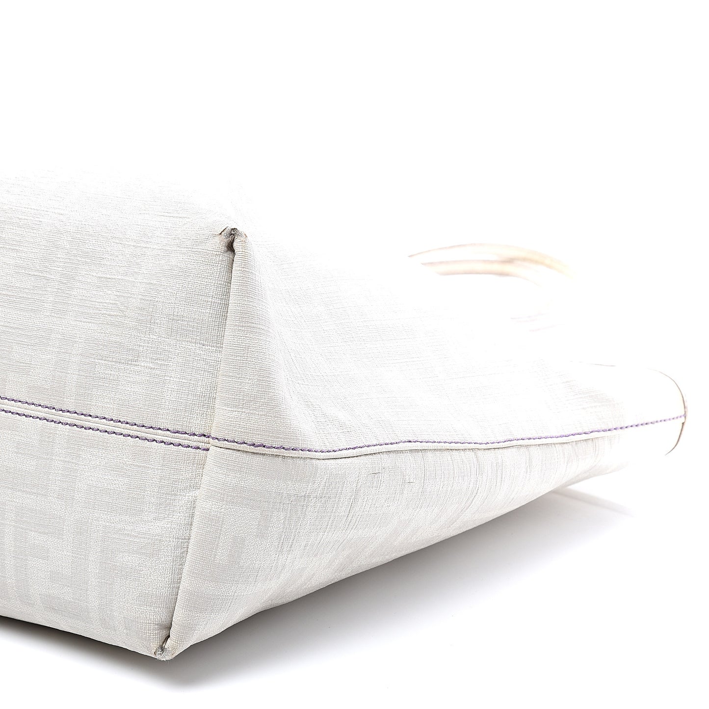 Zucca Spalmati Medium Roll Tote Bianco